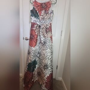 Floral Maxi Dress - Multicolor